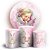 KIT Redondo e Trio - Cha de Bebe - Sublimado 3D - Imagem 1