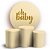 KIT Redondo e Trio - Oh Baby Amarelo Claro - Sublimado 3D - Imagem 1