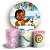 KIT Redondo e Trio - Moana - Sublimado 3D - Imagem 1