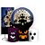 KIT Redondo Trio e Faixa - Halloween - Sublimado 3D - Imagem 1