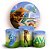 KIT Redondo e Trio - Raya - Sublimado 3D - Imagem 1