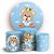 KIT Redondo e Trio - Principe Urso - Sublimado 3D - Imagem 1
