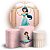 KIT Redondo e Trio - Princesa Jasmine - Sublimado 3D - Imagem 1