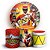 KIT Redondo e Trio - Power Rangers - Sublimado 3D - Imagem 1