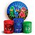 KIT Redondo e Trio - Pj Mask - Sublimado 3D - Imagem 1