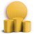 KIT Redondo e Trio - Bohos Amarelo - Sublimado 3D - Imagem 1