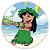 Painel Redondo - Lilo e Stitch - Sublimado 3D - Imagem 1