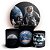 KIT Redondo e Trio - Astronauta - Sublimado 3D - Imagem 1
