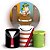 KIT Redondo e Trio - Chaves - Sublimado 3D - Imagem 1