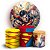 KIT Redondo e Trio - Super Homem - Sublimado 3D - Imagem 1