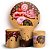 KIT Redondo e Trio - Sorveteria - Sublimado 3D - Imagem 1