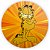 Painel Redondo - Garfield - Sublimado 3D - Imagem 1