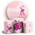 KIT Redondo e Trio -  Outubro Rosa - Sublimado 3D - Imagem 1