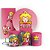 KIT Redondo Trio e Faixa - Princesa Peach Super Mario - Sublimado 3D - Imagem 1