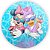 Painel Redondo - Minnie e Margarida - Sublimado 3D - Imagem 1