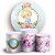 KIT Redondo e Trio - Cinderela Princesas - Sublimado 3D - Imagem 1