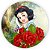 Painel Redondo - Branca de Neve - Sublimado 3D - Imagem 1