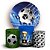 KIT Redondo e Trio - Futebol - Sublimado 3D - Imagem 1