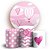 KIT Redondo e Trio - Balao Rosa - Sublimado 3D - Imagem 1