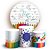 KIT Redondo e Trio - ABC Lapis Aquarela - Sublimado 3D - Imagem 1