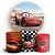 KIT Redondo e Trio - Carros - Sublimado 3D - Imagem 1