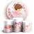KIT Redondo e Trio - Bailarina Cute - Sublimado 3D - Imagem 1