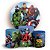 KIT Redondo e Trio - Vingadores - Sublimado 3D - Imagem 1