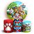 KIT Redondo e Trio - Patrulha Canina - Sublimado 3D - Imagem 1