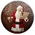 Painel Redondo - Natal - Ano Novo - Sublimado 3D - Imagem 1