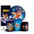 KIT Redondo Trio e Faixa - Crash Bandicoot - Sublimado 3D - Imagem 1