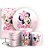 KIT Redondo Trio e Faixa - Minnie Baby - Sublimado 3D - Imagem 1
