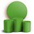 KIT Redondo e Trio - Bohos Verde - Sublimado 3D - Imagem 1