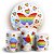 KIT Redondo e Trio - Fidget Toys - Sublimado 3D - Imagem 1