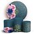 KIT Redondo e Trio - Floral - Sublimado 3D - Imagem 1