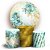 KIT Redondo e Trio - Floral - Sublimado 3D - Imagem 1