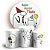 KIT Redondo e Trio - Flork - Sublimado 3D - Imagem 1
