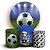 KIT Redondo e Trio - Futebol - Sublimado 3D - Imagem 1