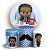 KIT Redondo e Trio - O Poderoso Chefinho - Sublimado 3D - Imagem 1