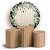 KIT Redondo e Trio - Floral Madeira - Sublimado 3D - Imagem 1