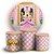 KIT Redondo e Trio - Minnie Capitone Rosa - Sublimado 3D - Imagem 1