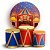 KIT Redondo e Trio - Circo - Sublimado 3D - Imagem 1