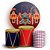 KIT Redondo e Trio - Circo - Sublimado 3D - Imagem 1
