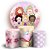 KIT Redondo e Trio - Princesas - Sublimado 3D - Imagem 1