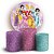 KIT Redondo e Trio - Princesas da Disney - Sublimado 3D - Imagem 1