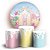 KIT Redondo e Trio - Doces - Sublimado 3D - Imagem 1