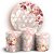 KIT Redondo e Trio - Floral - Sublimado 3D - Imagem 1