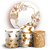 KIT Redondo e Trio - Floral Geometrico - Sublimado 3D - Imagem 1