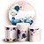 KIT Redondo e Trio - Floral - Sublimado 3D - Imagem 1