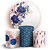 KIT Redondo e Trio - Geometrico Floral - Sublimado 3D - Imagem 1