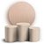 KIT Redondo e Trio - Bohos Marrom - Sublimado 3D - Imagem 1